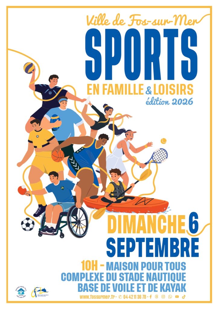 Dimanche 6 Septembre 2026 à Fos sur mer à partir de 10h00